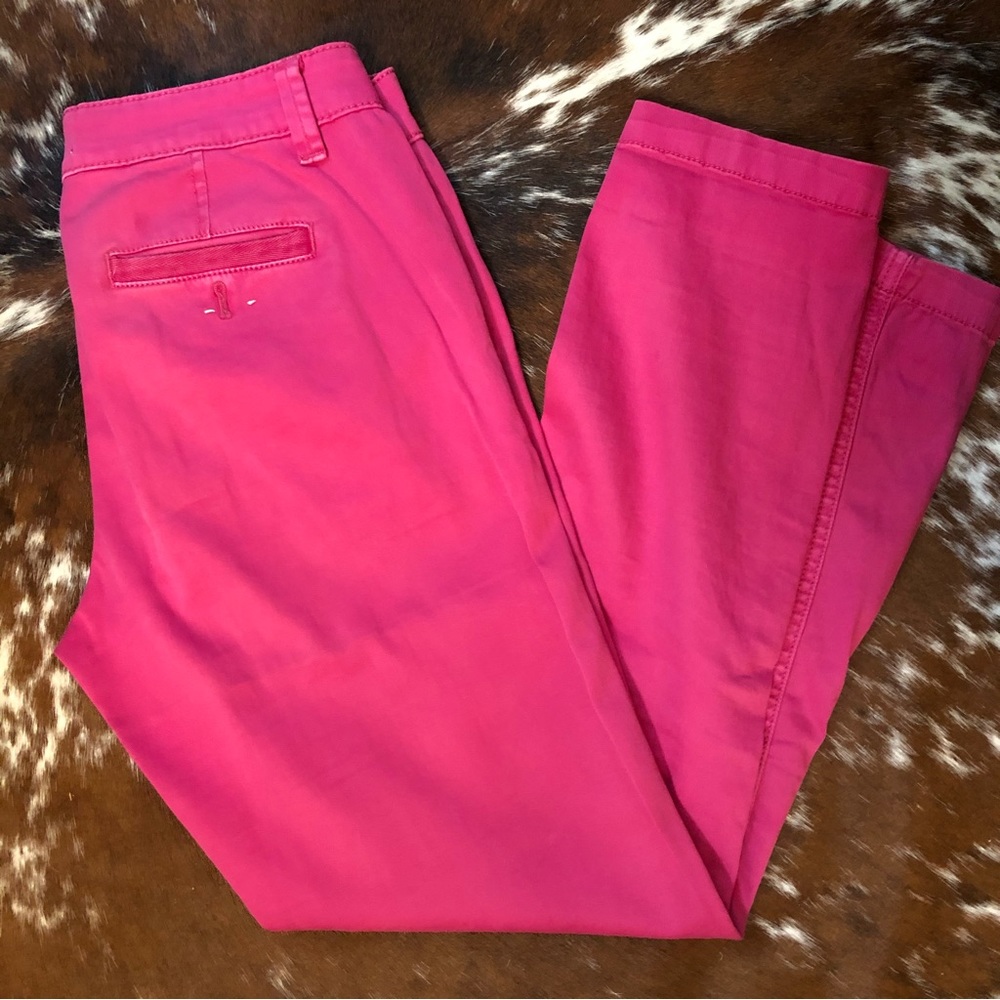 Anthropologie Relaxed Chino in Pink